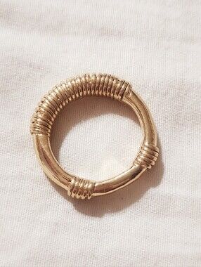 Aurelie Bidermann Alhambra Embossed  Ring